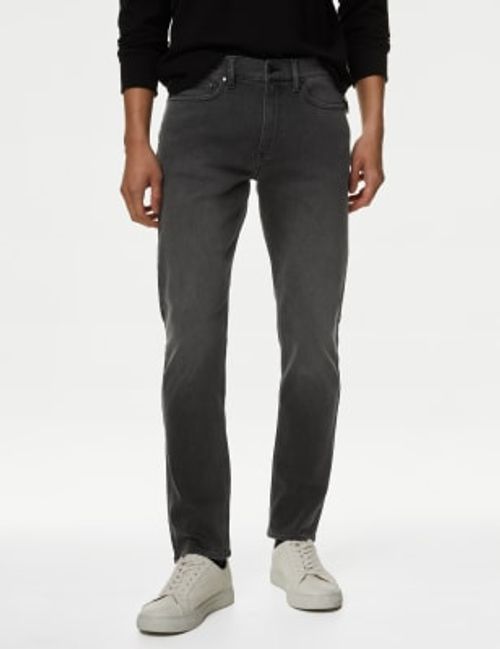 M&S Men's Slim Fit Stretch...