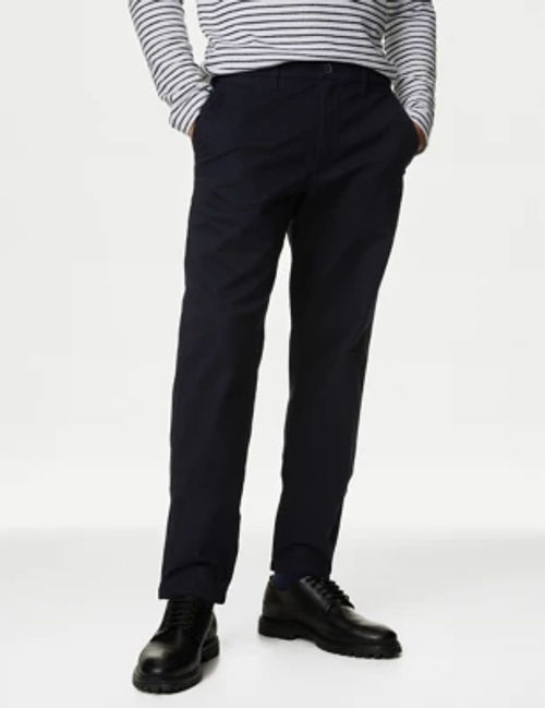 M&S Mens Tapered Fit Stretch...