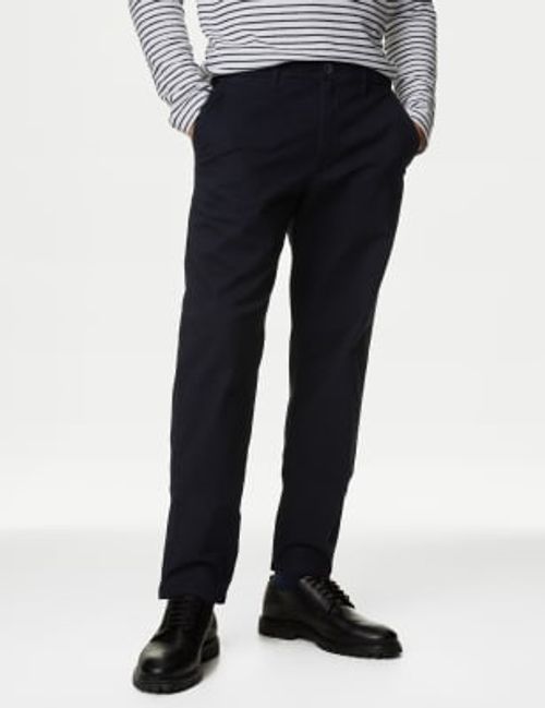 M&S Mens Tapered Fit Stretch...