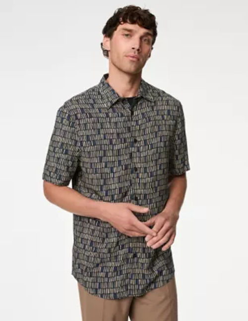 M&S Men's Geometric Print...