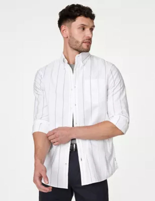 M&S Men's Pure Cotton Striped...