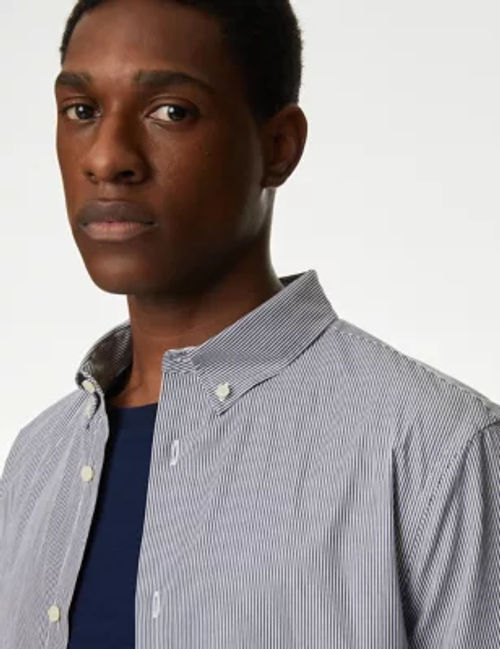 M&S Men's Pure Cotton Striped...