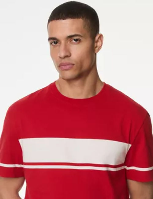 M&S Men's Pure Cotton Crew...