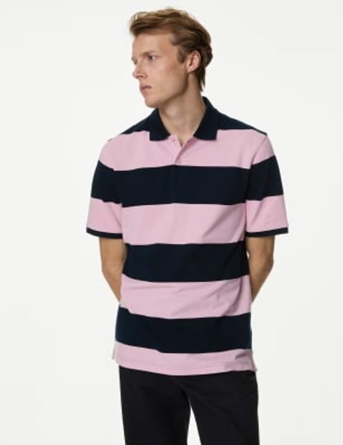 M&S Men's Pure Cotton Striped...