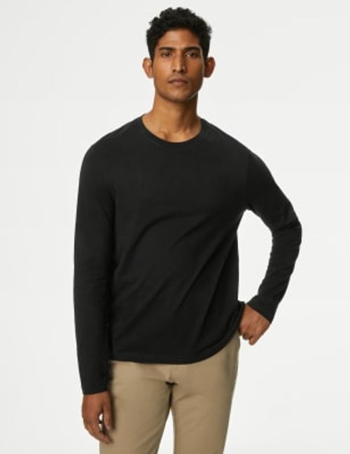 M&S Men's Pure Cotton Long...