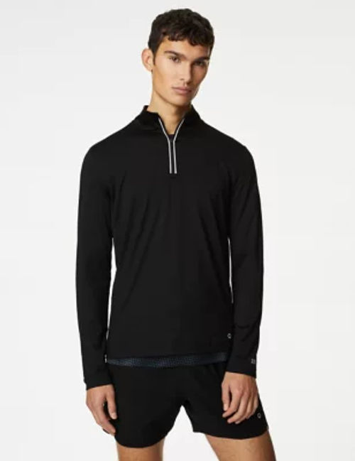 Goodmove Mens Half Zip Long...