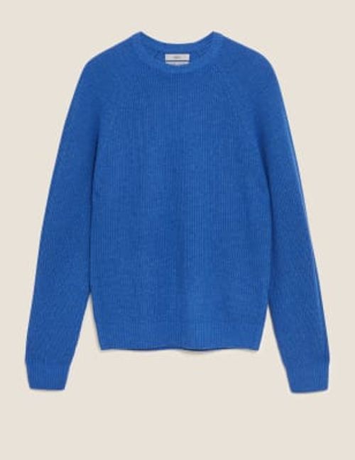 Pure Extra Fine Lambswool V-Neck Jumper, M&S Collection