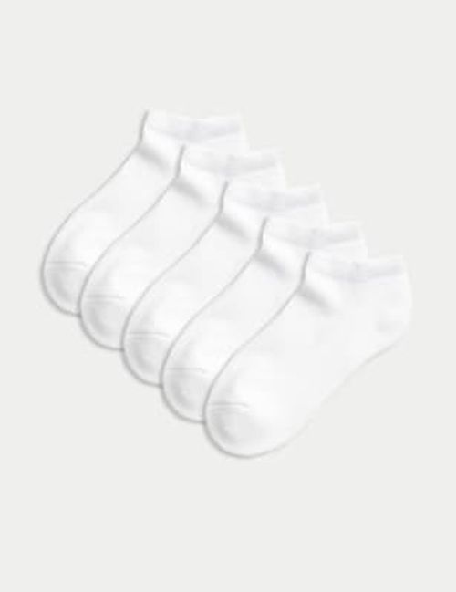 5pk Cool & Fresh™ Cushioned Socks, M&S Collection