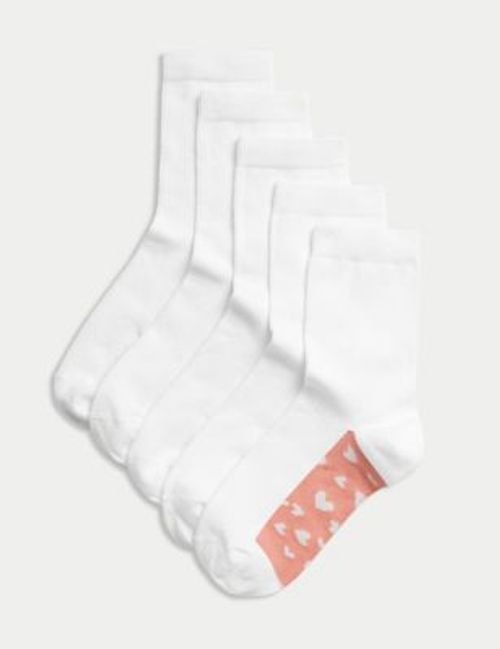 3pk Cotton Blend Thermal Socks (7-10 Yrs)