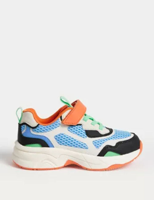 M&S Kids Riptape Trainers (4...