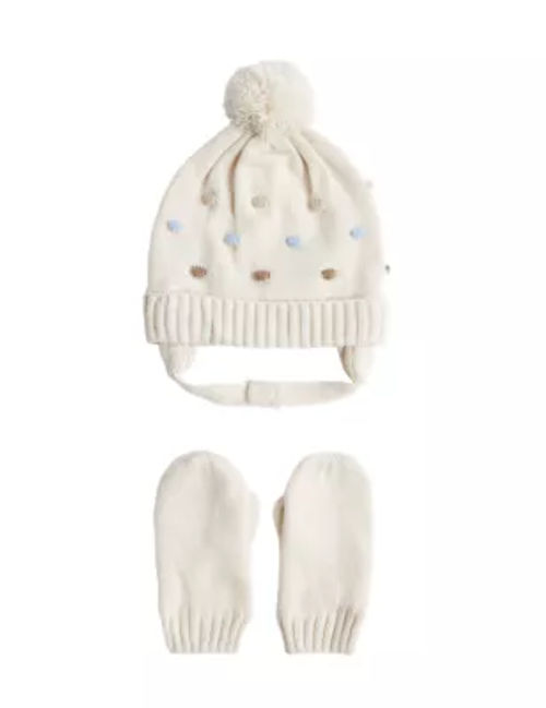 Kids' Hat, Scarf and Glove Set (3-13 Yrs), M&S Collection