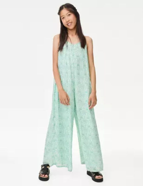 M&S Girls Printed Jumpsuit...