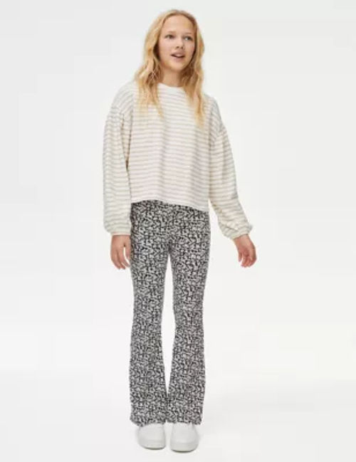 2pk Cotton Rich Leggings (6-16 Yrs), M&S Collection