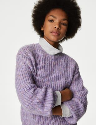 M&s girls jumper sale