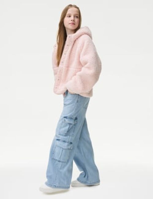 M&S Girls Denim Wide Leg...