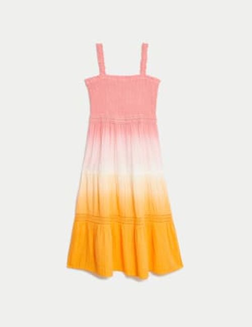 M&S Girls Pure Cotton Ombre...