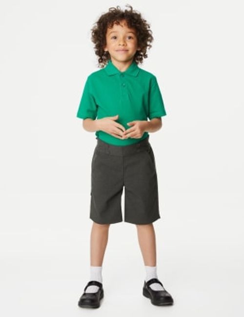 M&S Girls Button Front School...