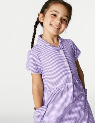 M&s gingham store school dresses