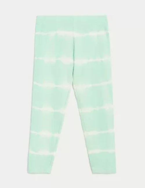 M&S Girls Cotton Rich Tie Dye...