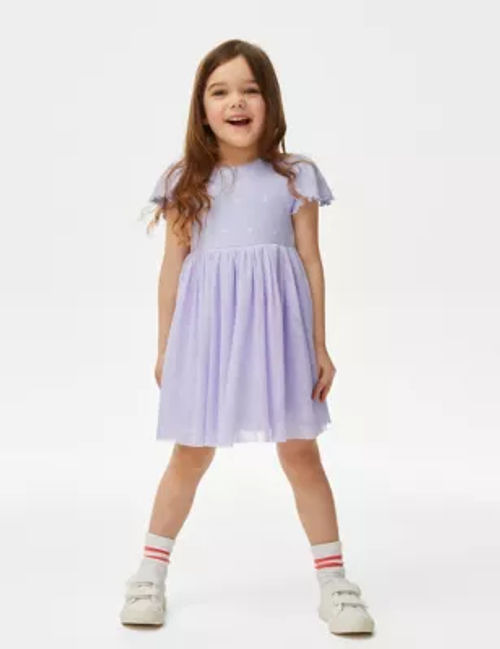 M&S Girls Cotton Rich Tulle...