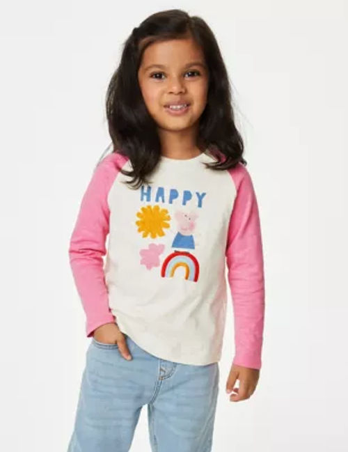 M&S Girls Pure Cotton Peppa...