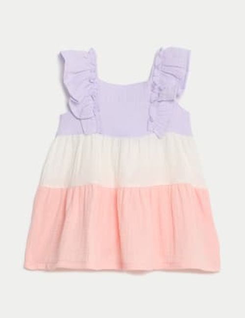 M&S Girls Pure Cotton Colour...