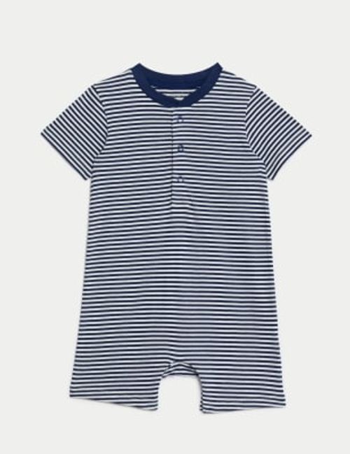 M&S Boy's Pure Cotton Striped...