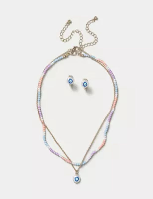 M&S Girl's Evil Eye Necklace...