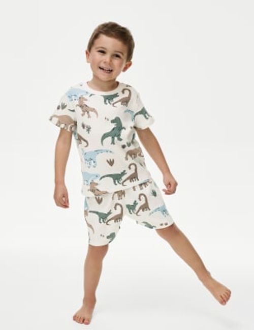 M&S Boys Pure Cotton Dinosaur...