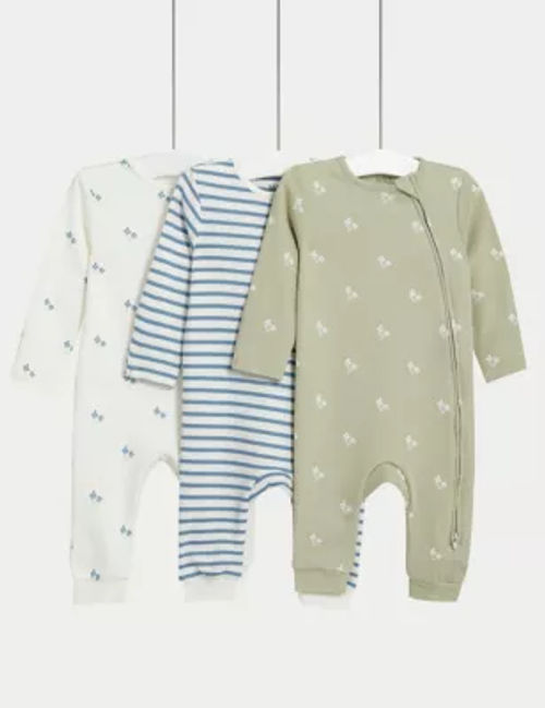 M&S Girls 3pk Pure Cotton...