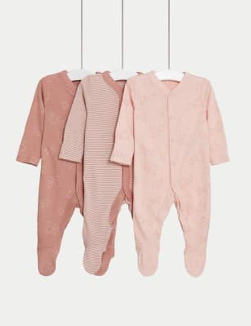 M&S Girls 3pk Pure Cotton...