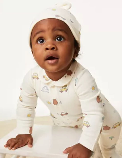 M&S Boys 2pc Pure Cotton...