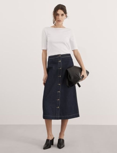 Jaeger Women's Denim Midi...