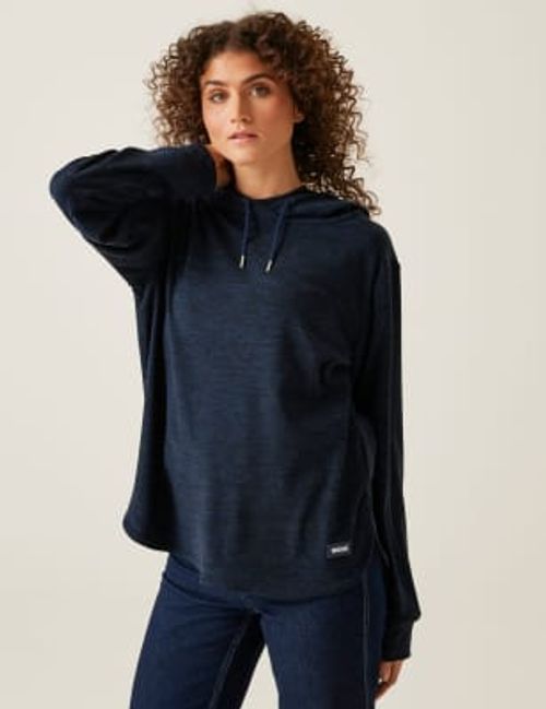 Regatta Women's Mayse Fleece Hoodie - 8 - Navy, Navy,Grey