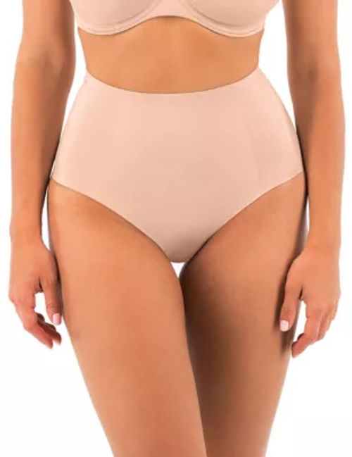 Fantasie Women's Smoothease Shaping Brief - L - Beige, Beige,Black