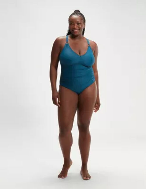 Speedo Womens V-Neck Swimsuit...