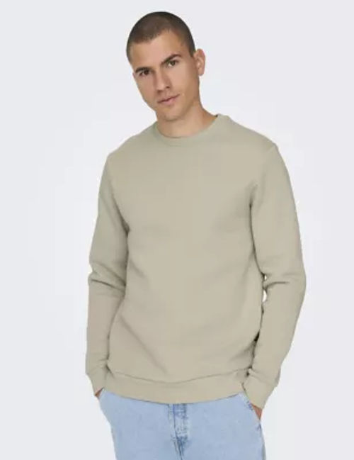 Only & Sons Men's Cotton Rich...