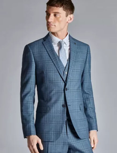 Ted Baker Men's Slim Fit Wool...