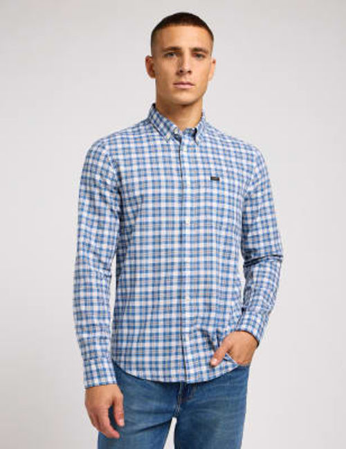 Lee Mens Pure Cotton Check...