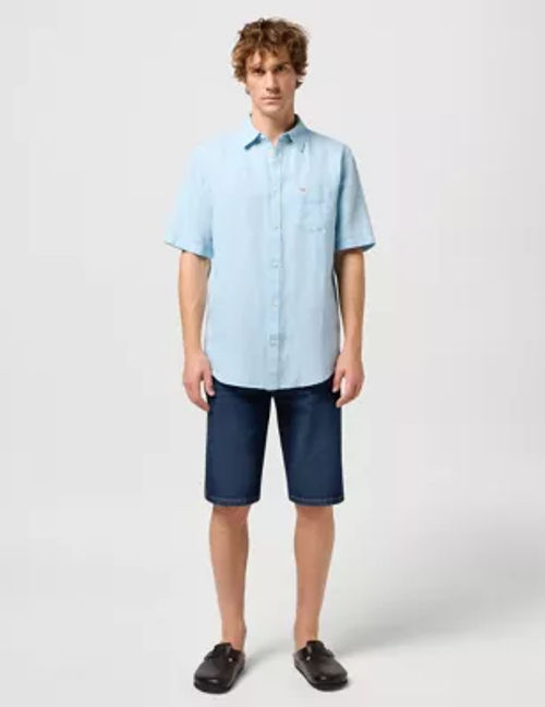 Wrangler Men's Linen Rich...