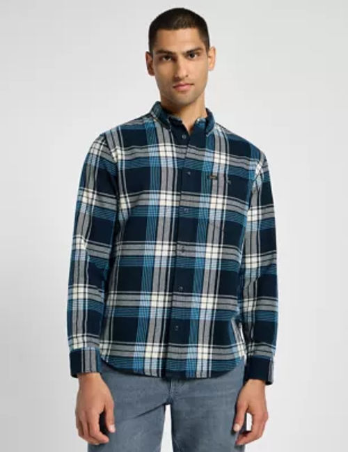 Lee Men's Pure Cotton Checked...