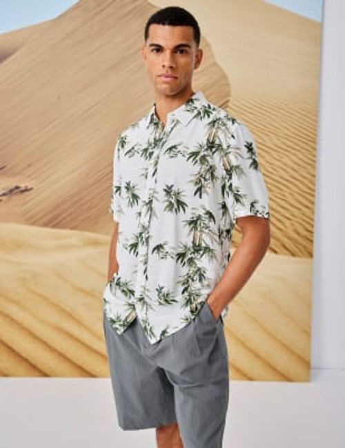 Only & Sons Men's Palm Print...