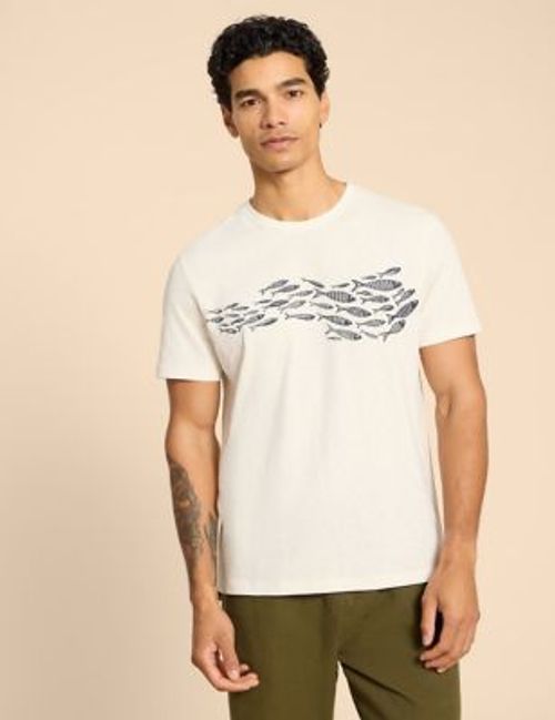 White Stuff Men's Pure Cotton...