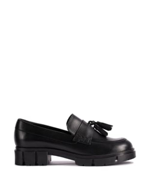 Clarks Womens Leather Tassel...