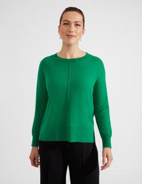 Hobbs Womens Wool Blend Crew...