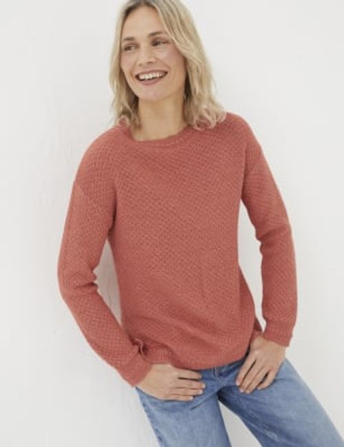 Fatface Women's Textured Crew...