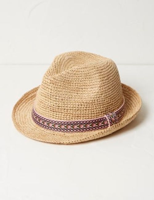 Fatface Womens Straw Trilby...