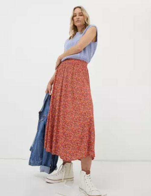Fatface Womens Floral Pleated...
