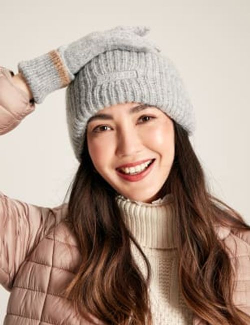 Joules Womens Knitted Beanie...