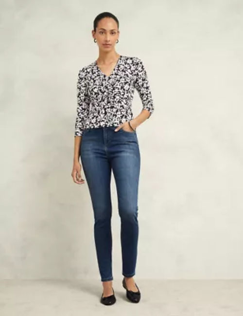 Hobbs Women's Floral V-Neck...